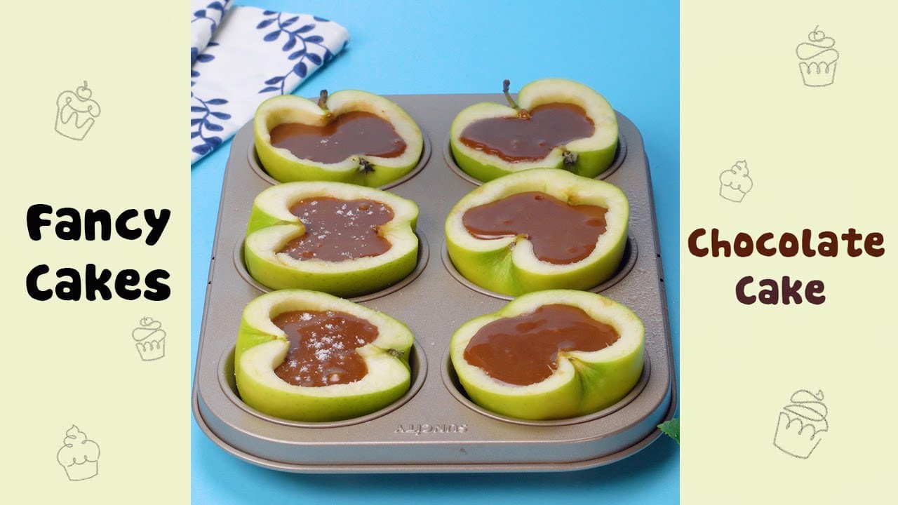 Chocolate Apple Dessert Homemade Tutorial