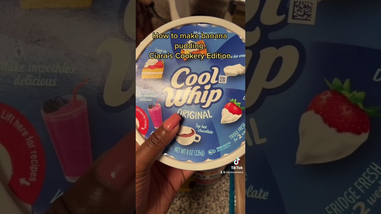 Quick Banana Pudding Recipe #shorts #recipes #bananapudding #kitchentips #dessert #dessertrecipes