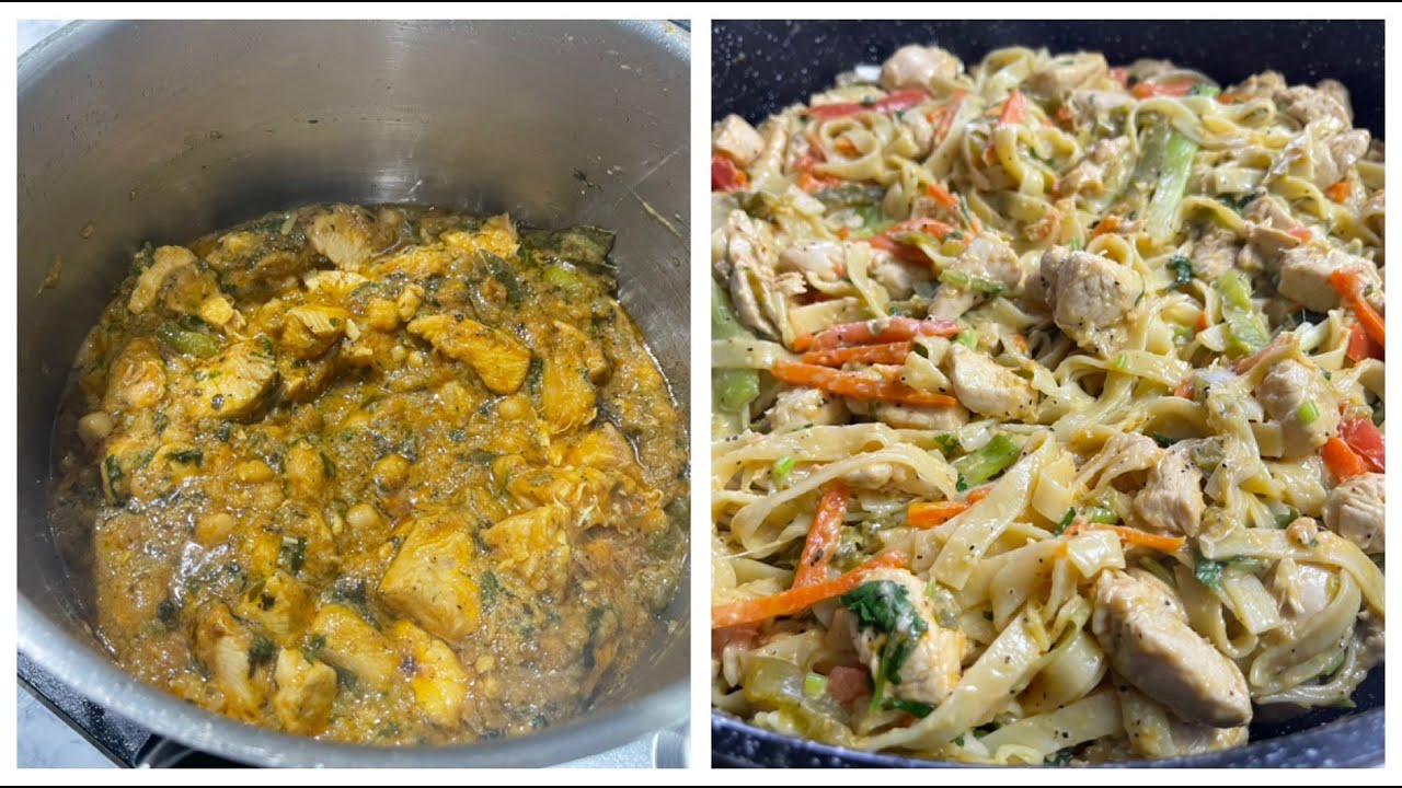 Chicken Noodles Recipe/Chicken Chana Recipe/Yasmin Cooking Vlogs