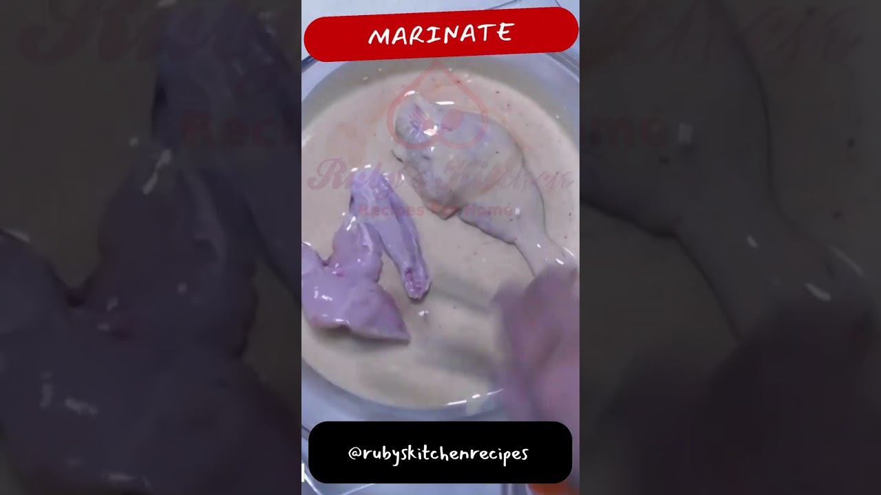 Crispy Fried Chicken | Rubys Kitchen Recipes #shorts