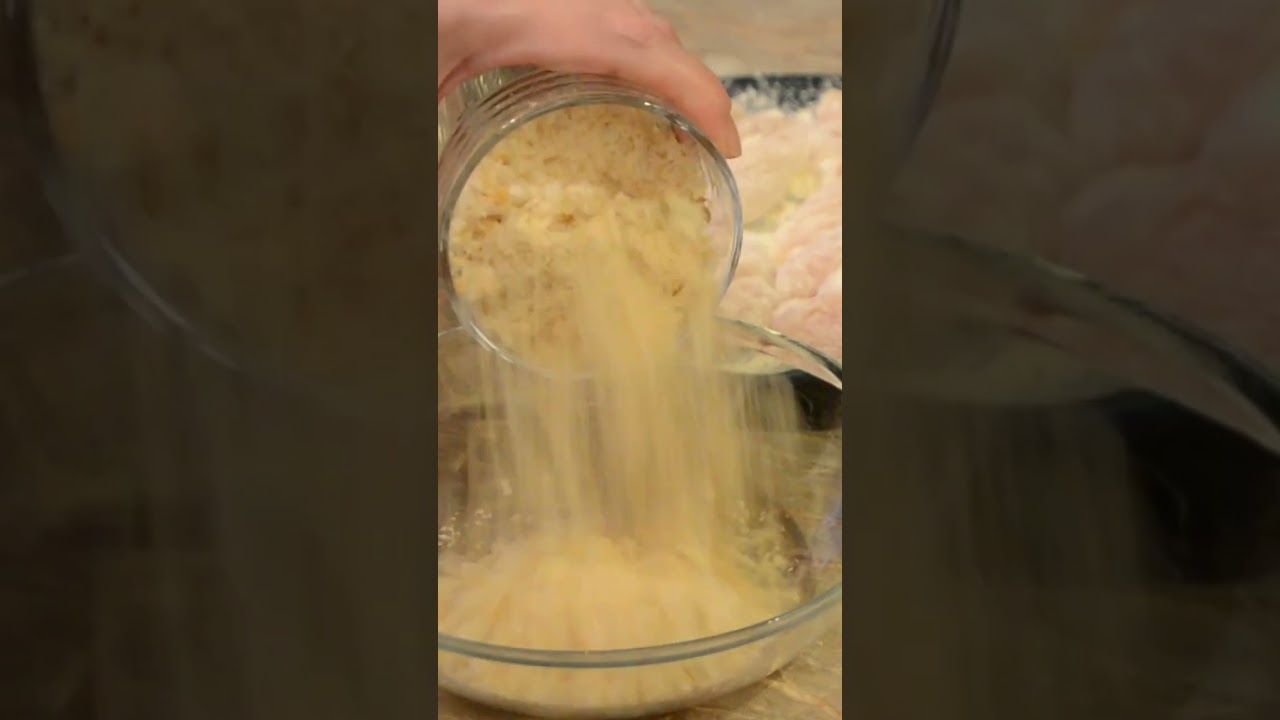 Crispy Chicken Strips #Shorts