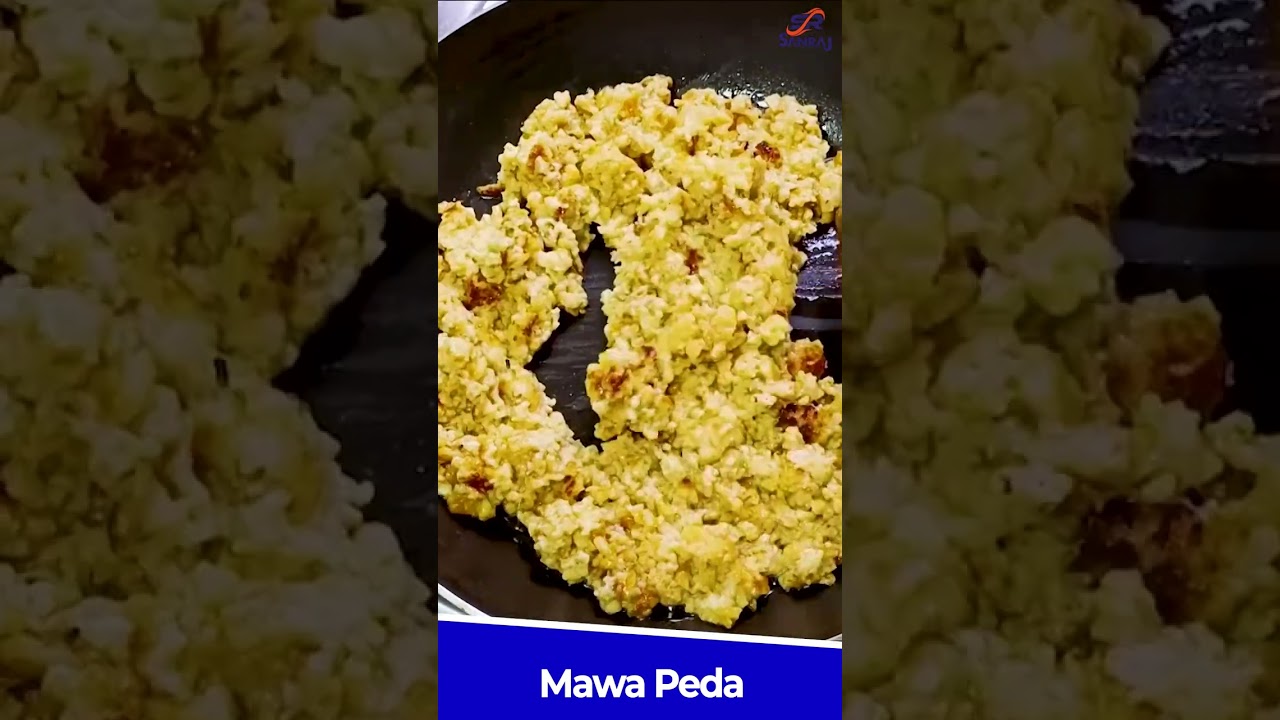 Mawa Peda | Khoya Peda | Dessert Recipe | Mawa Peda Recipe | Instant Peda Recipe #shorts #mawapeda