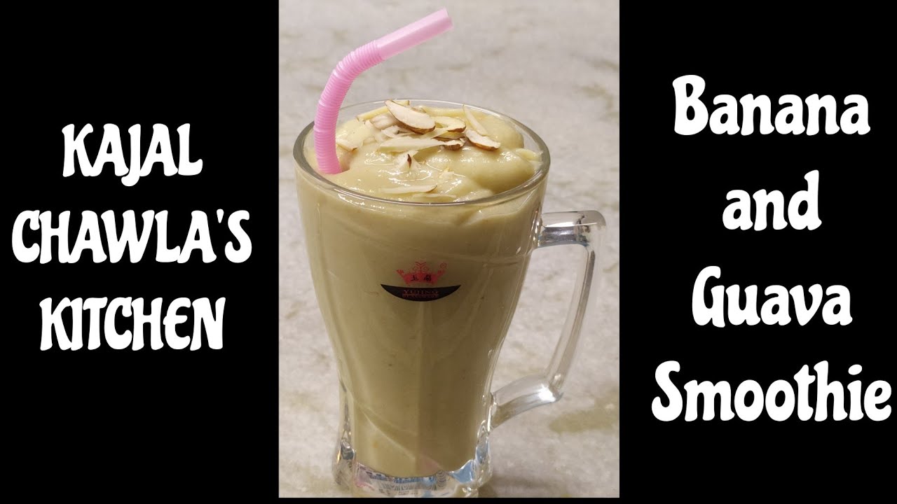 Banana Smoothie| #shorts |Breakfast Smoothie|Smoothie Recipe|Guava Smoothie| Weight loss smoothie