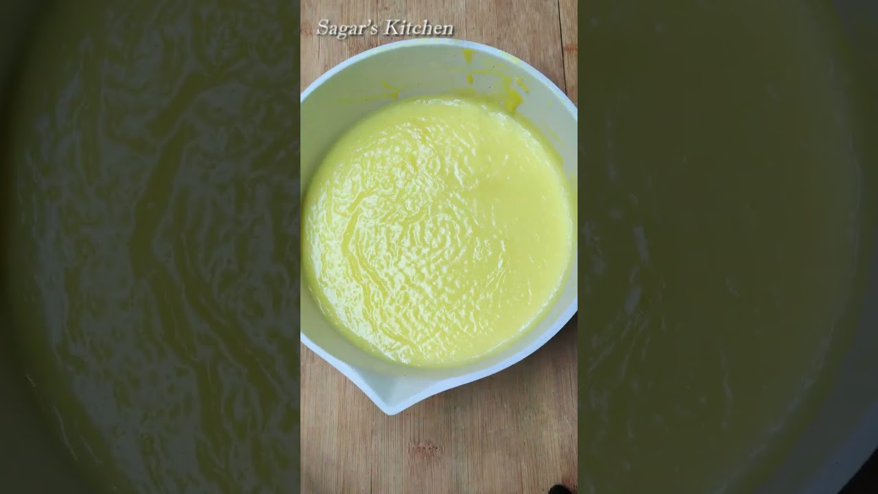 Fruit Custard or Custard Powder Recipe Simple Dessert Ever #shorts #youtubeshorts #viralshorts
