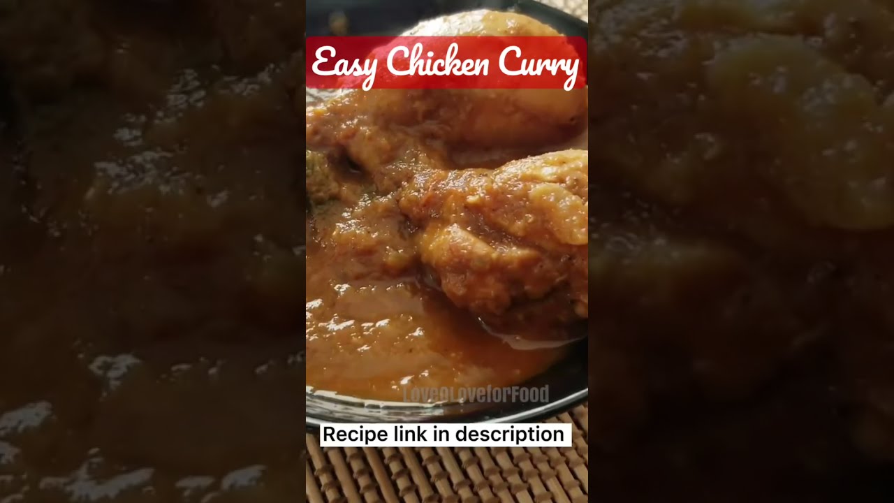 Easy Chicken Curry recipe | South Indian Chicken Curry | Chicken gravy | Chicken recipes