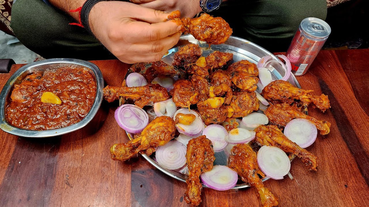 Fry Chicken Chakna | Chicken Chakna Party Wali Recipe | Spicy Chicken Chakna Recipe