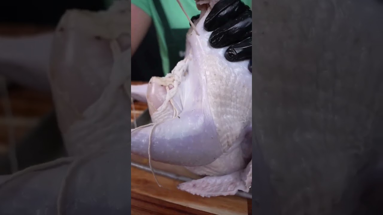 Butter Turkey #shorts #foodies #chicken #recipes