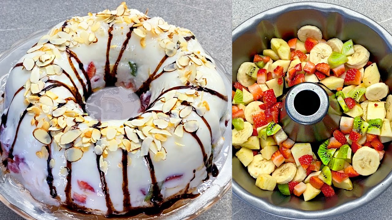 FABELHAFTES DESSERT IN 5 MINUTEN sofort erledigen! Schnelles und einfaches Dessert #126