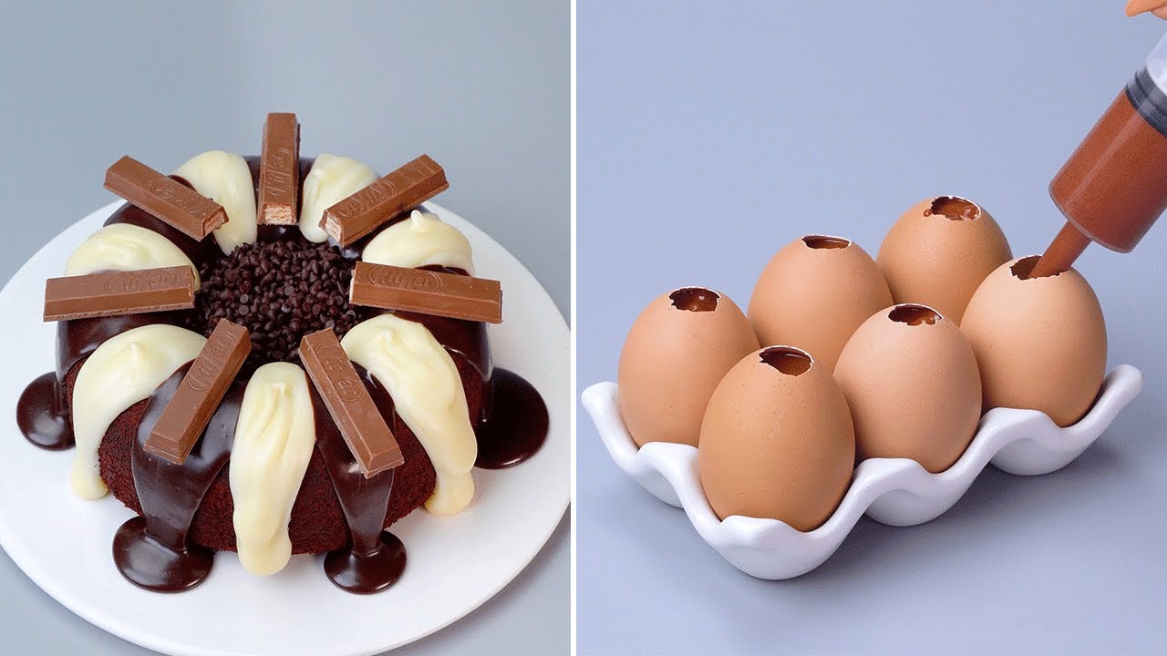 Coolest Chocolate Dessert Hacks Recipes | So Tasty Cake Decorating Tutorials | Delicious Cake Idea