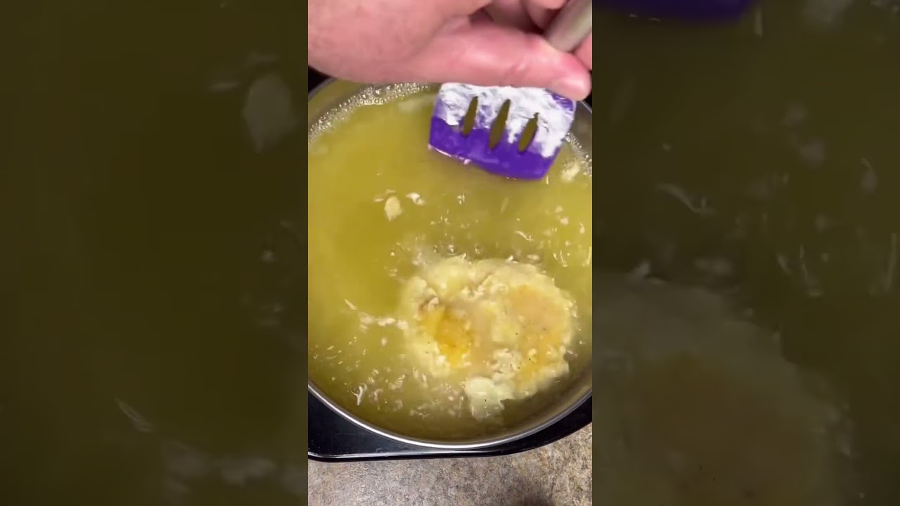 Chicken Fried Egg ! #yummy #egg #recipe #cooking #fyp