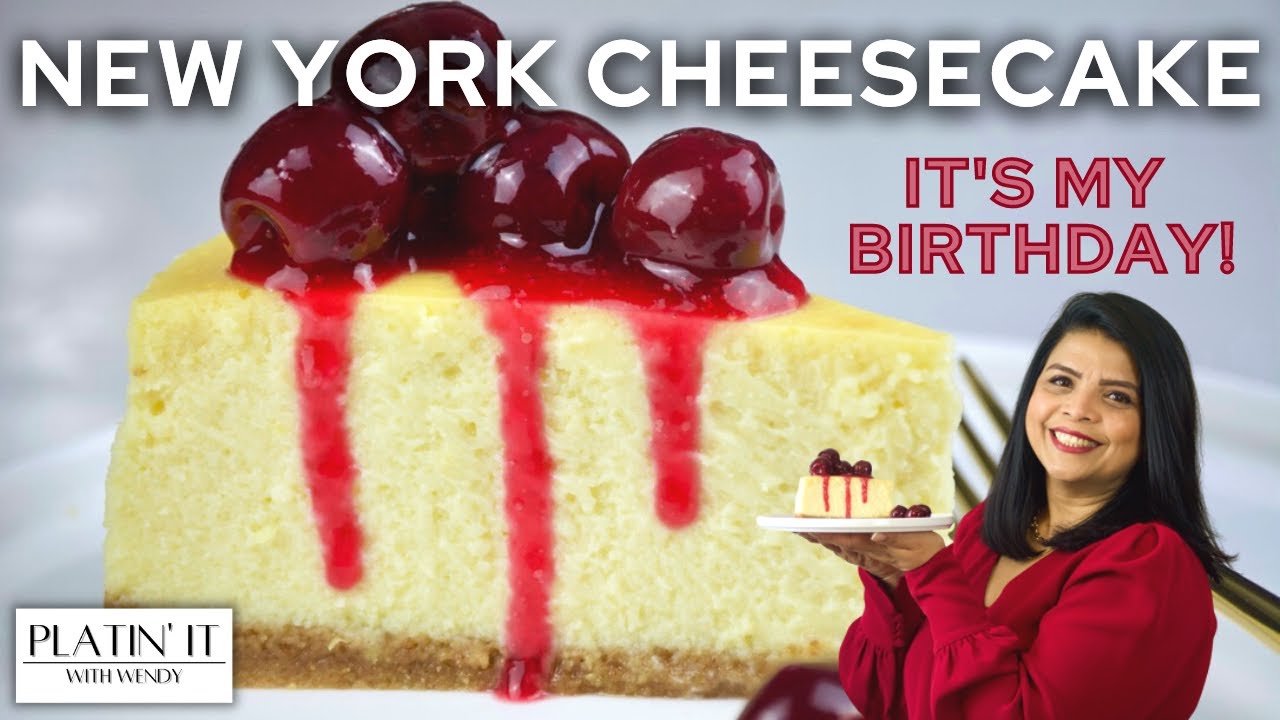 The BEST New York Cheesecake Recipe | Dessert Favourites