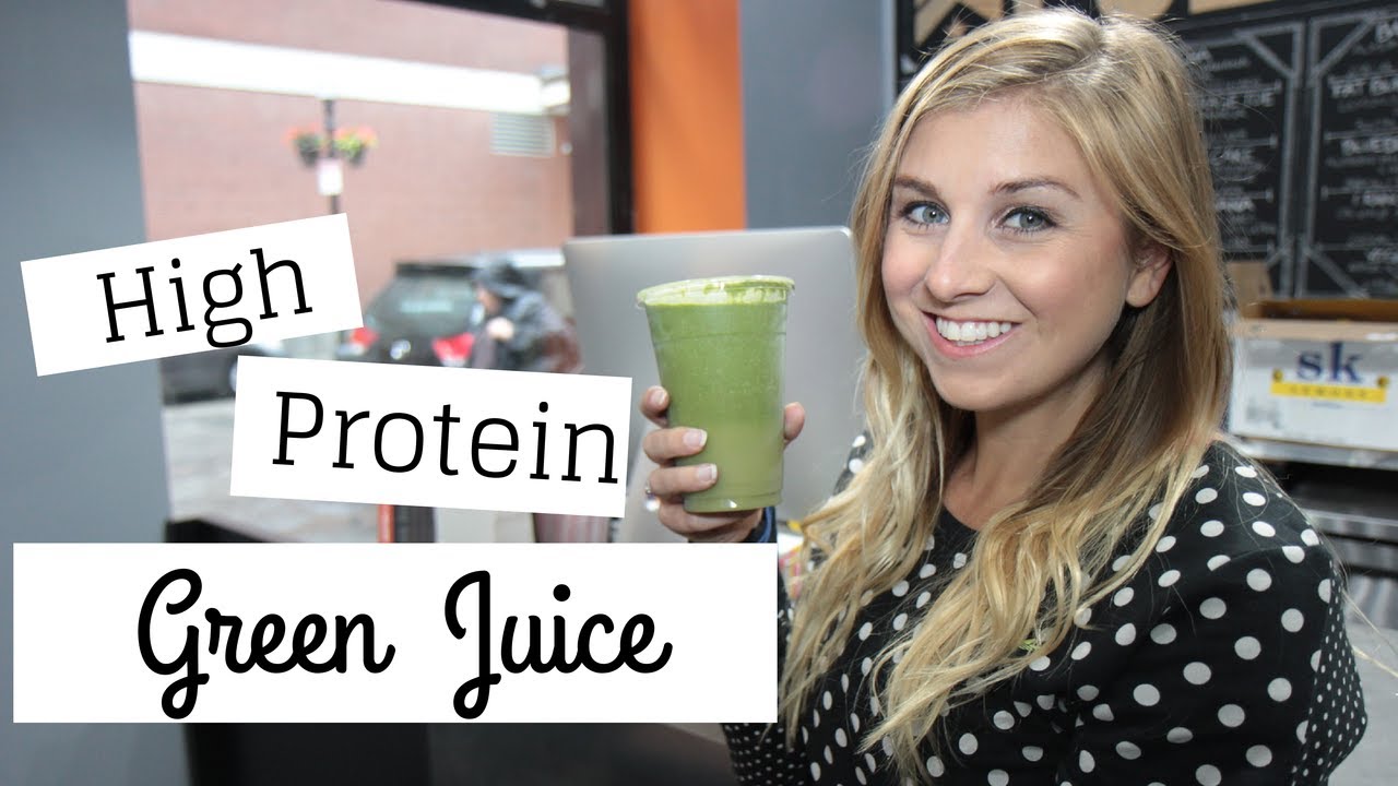 High Protein Green "Juice" | Green State of Mind Smoothie Recipe