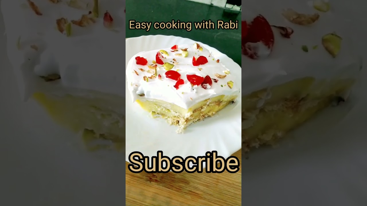 #shorts #viral #recipe Mari biscuit Dessert recipe By Easy cooking with Rabi