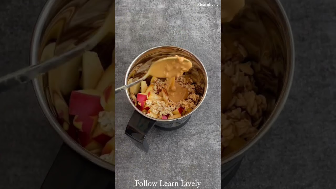 Weight loss Breakfast Smoothie Idea | Quick Oats Smoothie Recipe | Vegan Gluten Free #shorts #diet