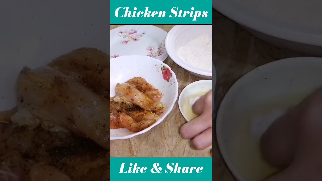 #shorts chicken strips recipe chicken strips