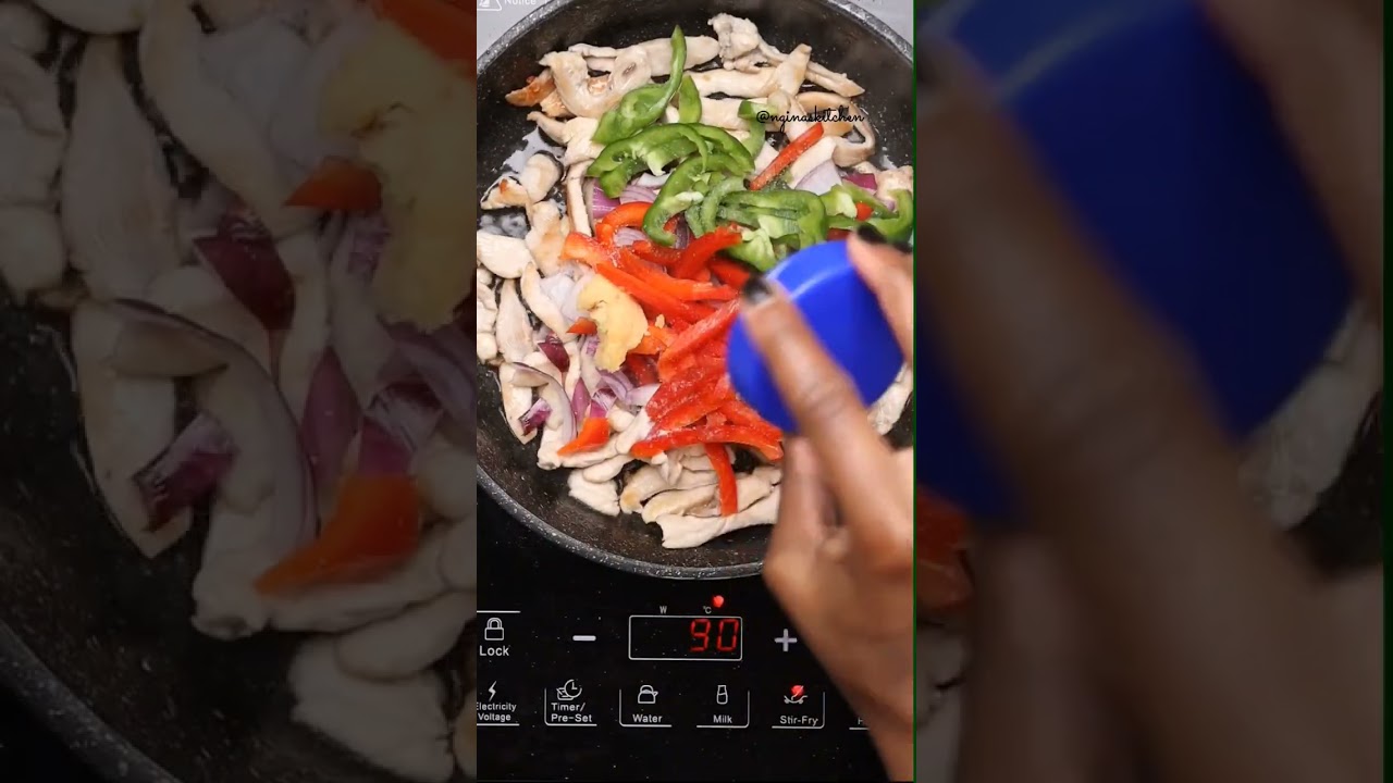 How To Make Chicken Stir Fry | nginas kitchen #chickenrecipes #shortsrecipes #easydinnerrecipe