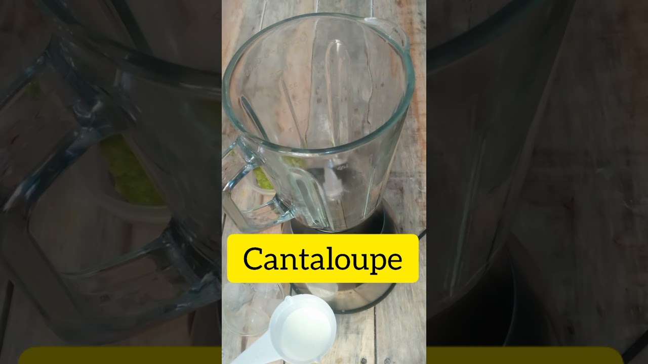 Cantaloupe Avocado Smoothie recipe