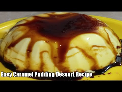 Pudding Dessert Recipe || 3 Ingredients Caramel Pudding | Dessert Recipes || Easy Sweet Dish Recipe