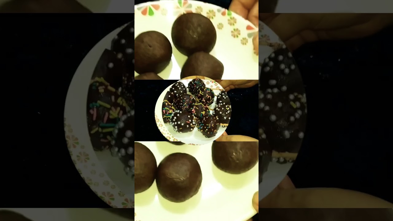 Chocolate Pops Recipe | Kids Dessert Recipes | No bake Chocolate Pops #Shorts #Viral