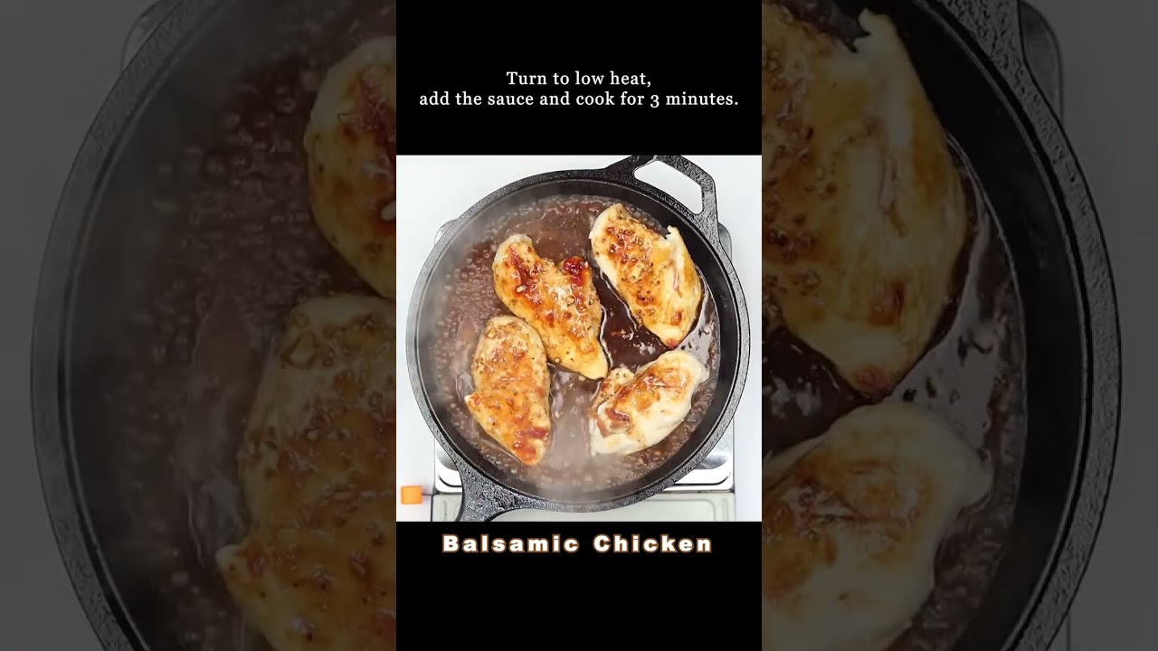 Balsamic Chicken by #healthyrecipes101