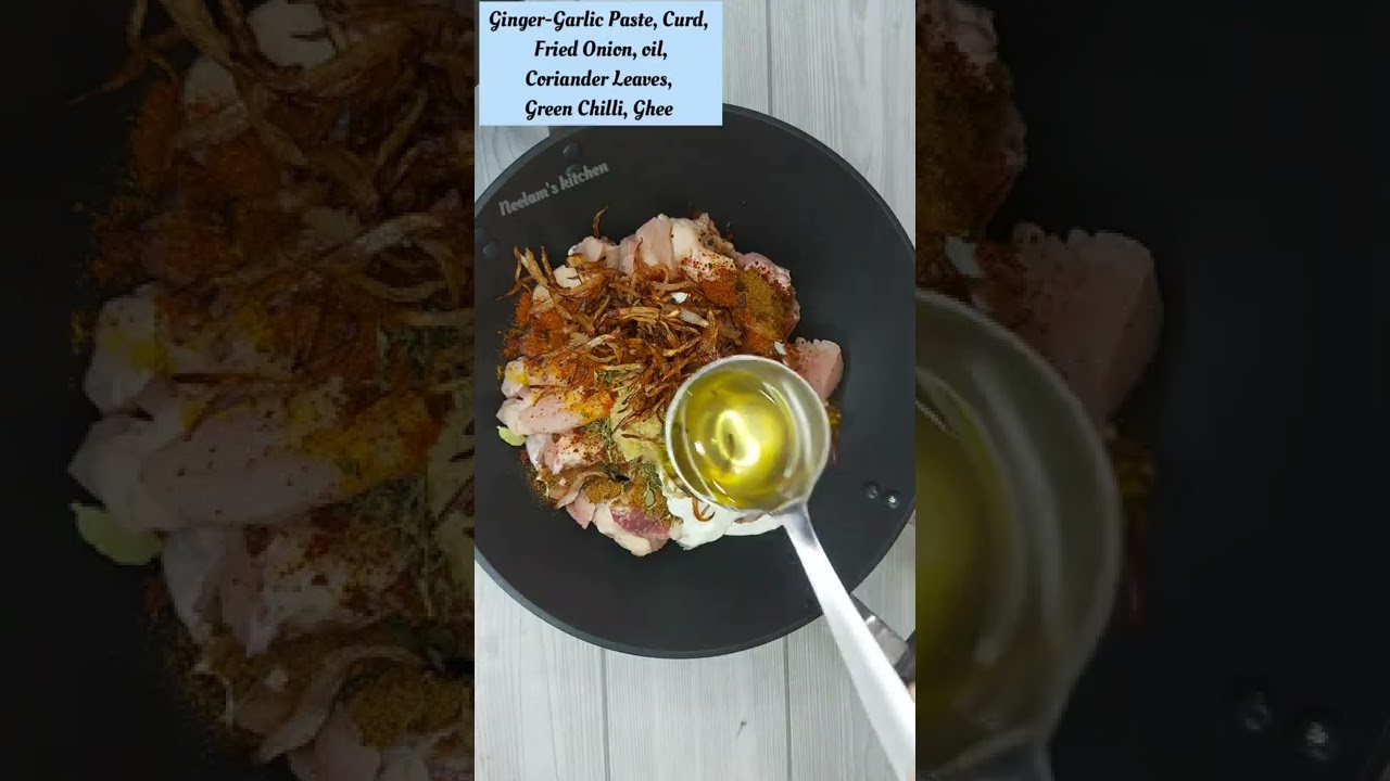 Simple Dum Chicken Recipe/#neelamskitchen #new #chickenrecipe #shorts