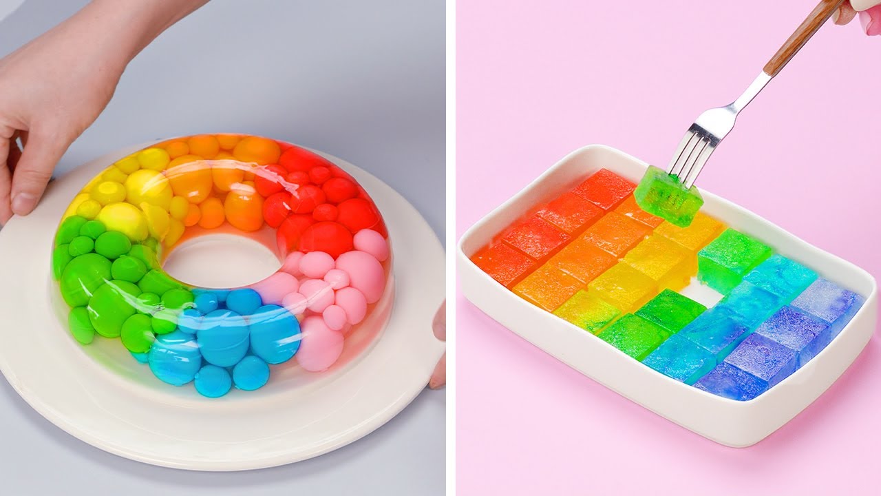 100+ Easy Colorful Cake Decorating Ideas For You | Wonderful RAINBOW Dessert Decorating Recipes