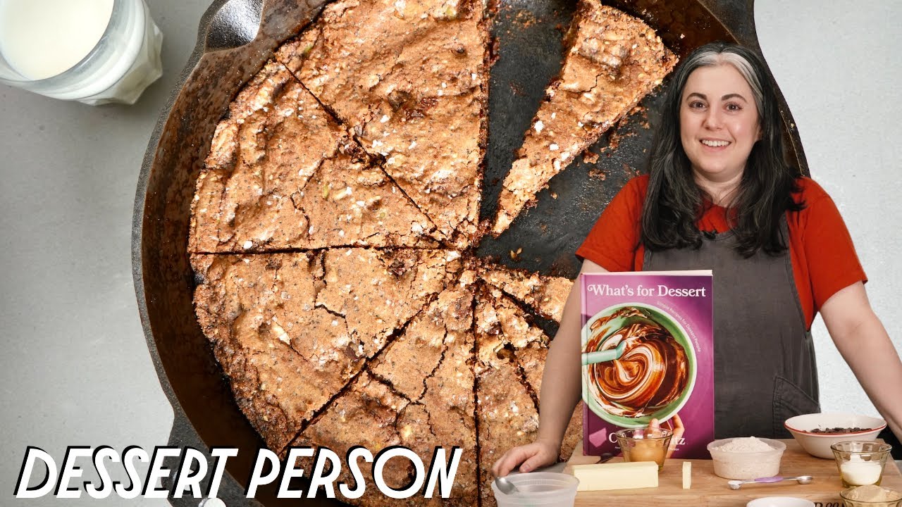 Claire Saffitz Ultimate Chocolate Chip Skillet Cookie | Dessert Person
