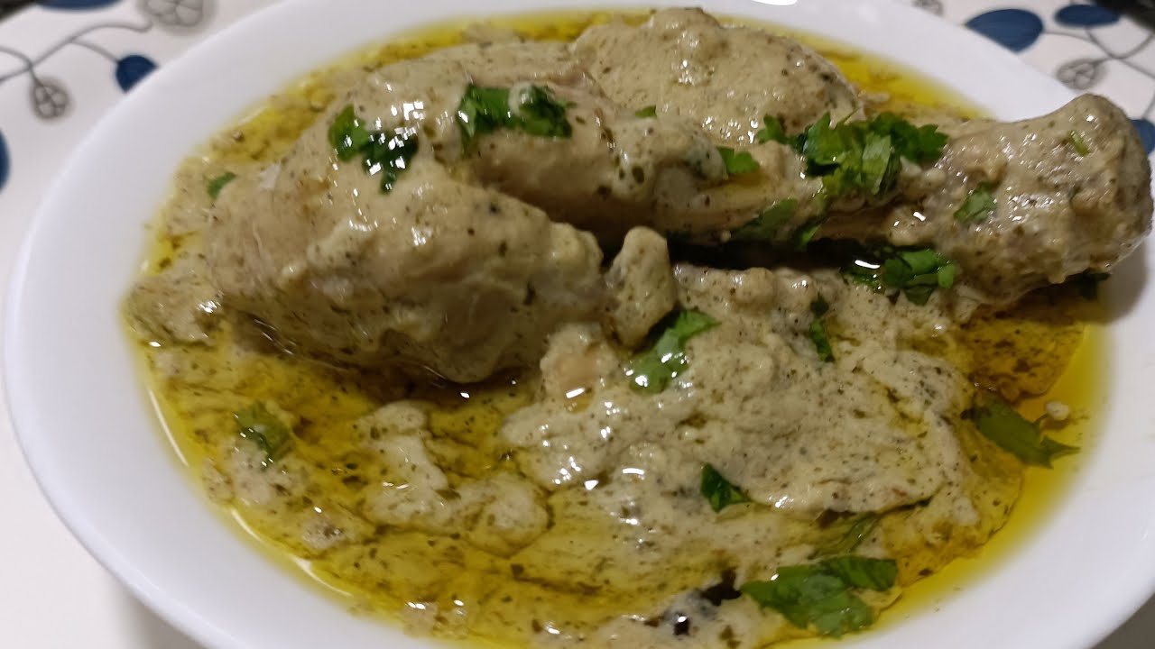 White Chicken Korma Recipe How To Make White Chicken Korma