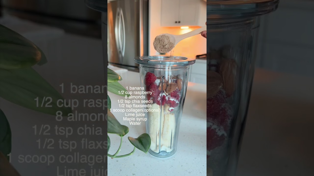 Make morning smoothie with me #healthysmoothierecipes #easyrecipes