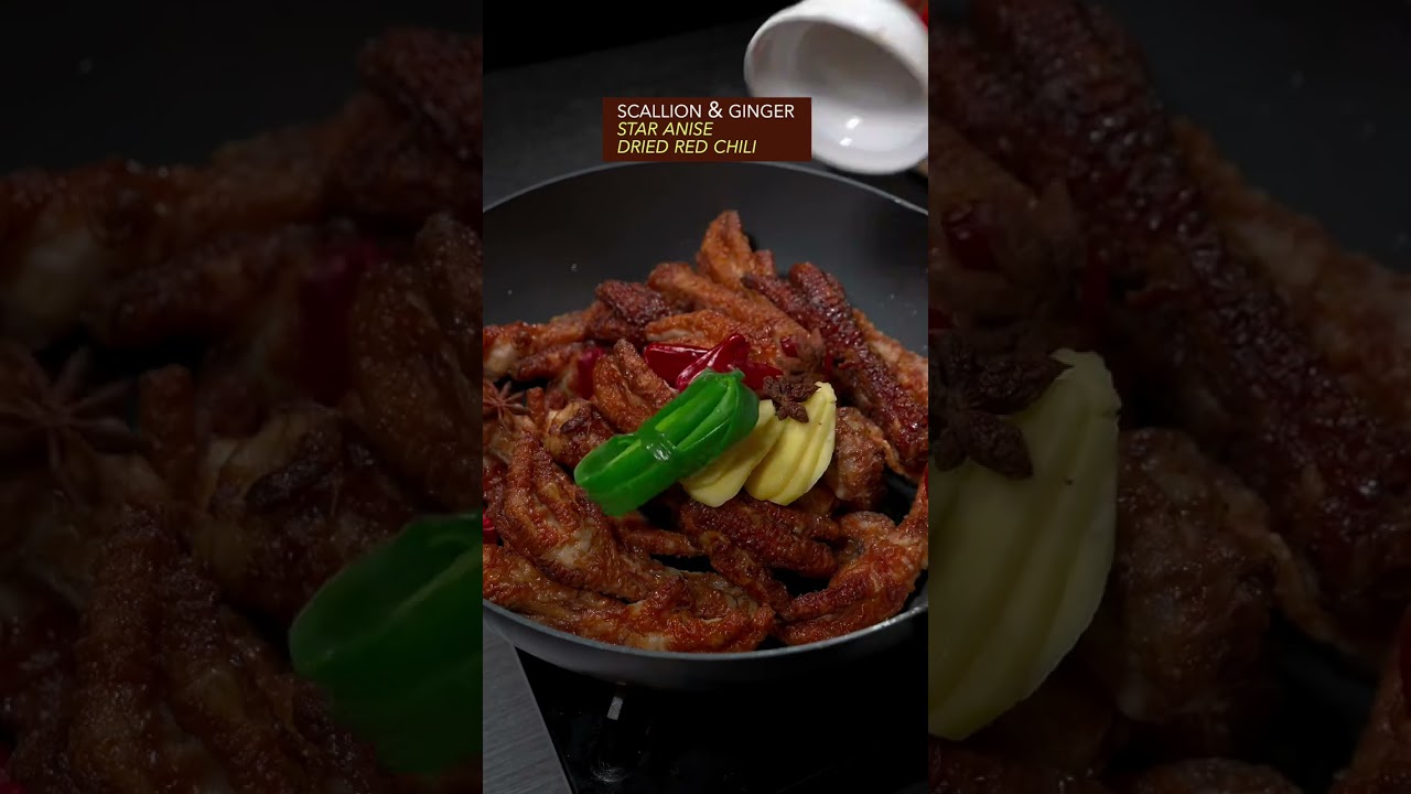 EASY TIGER SKIN CHICKEN FEET RECIPE #recipe #chinesefood #chicken #cooking #foodlover #shorts