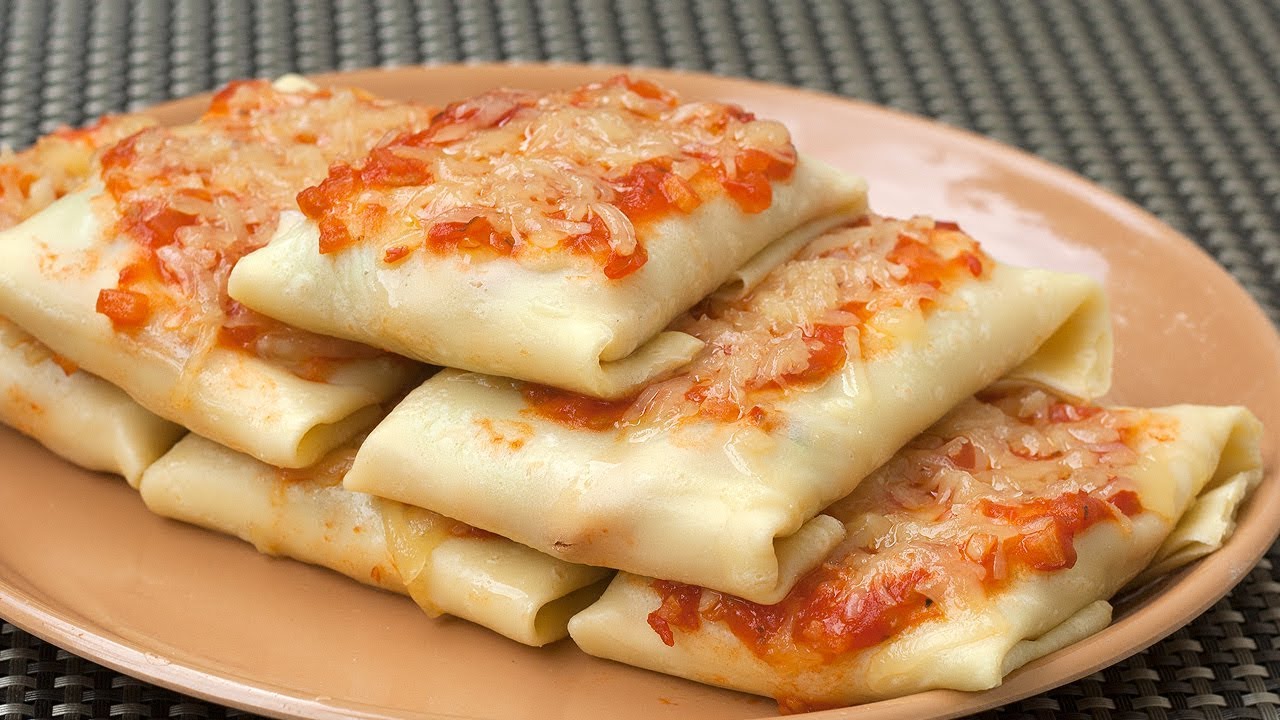 Chicken Stuffed Crepes Recipe – Crepes With Stuffed Chicken – Stuffed Crepes For Dinner