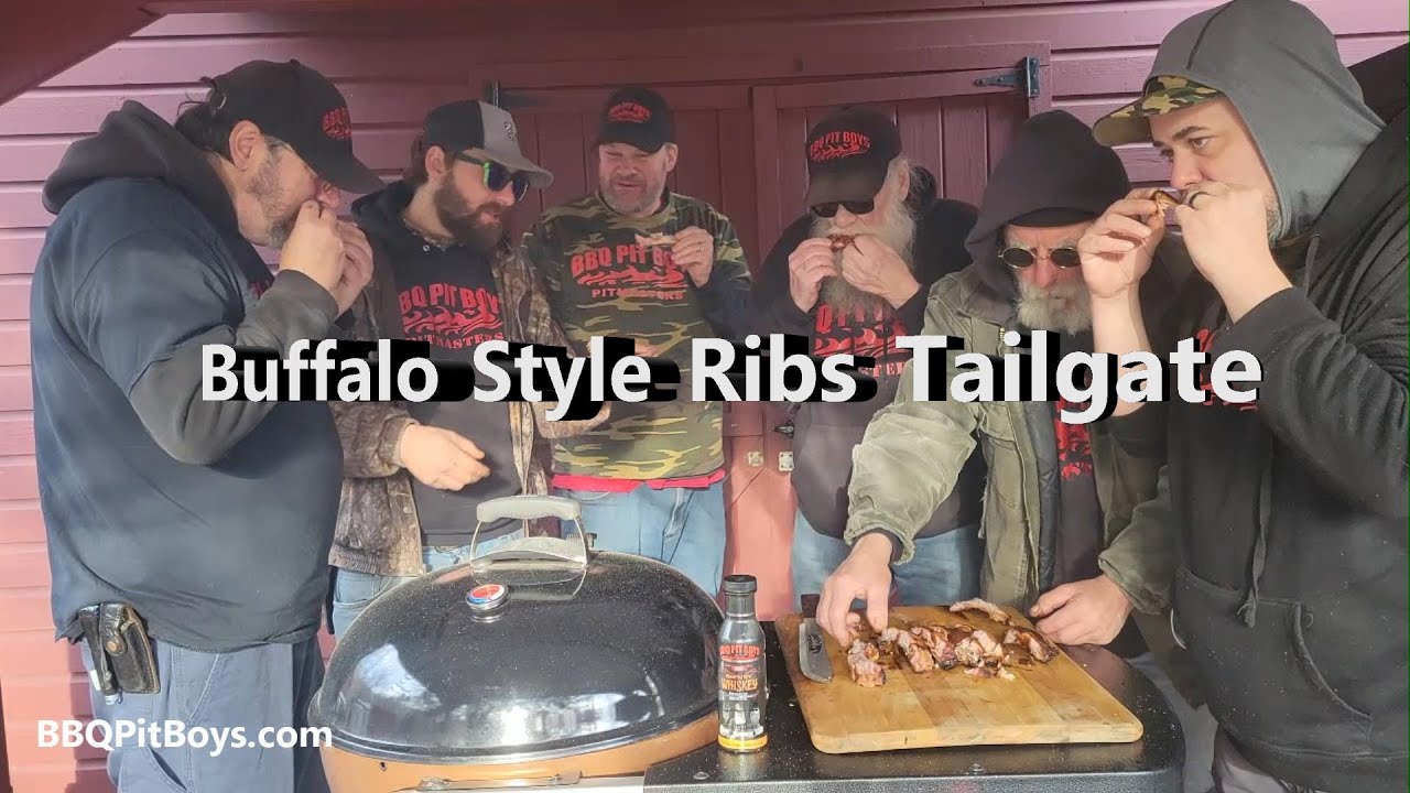Buffalo Style Ribs Tailgate at the Pit! | Recipe | BBQ Pit Boys