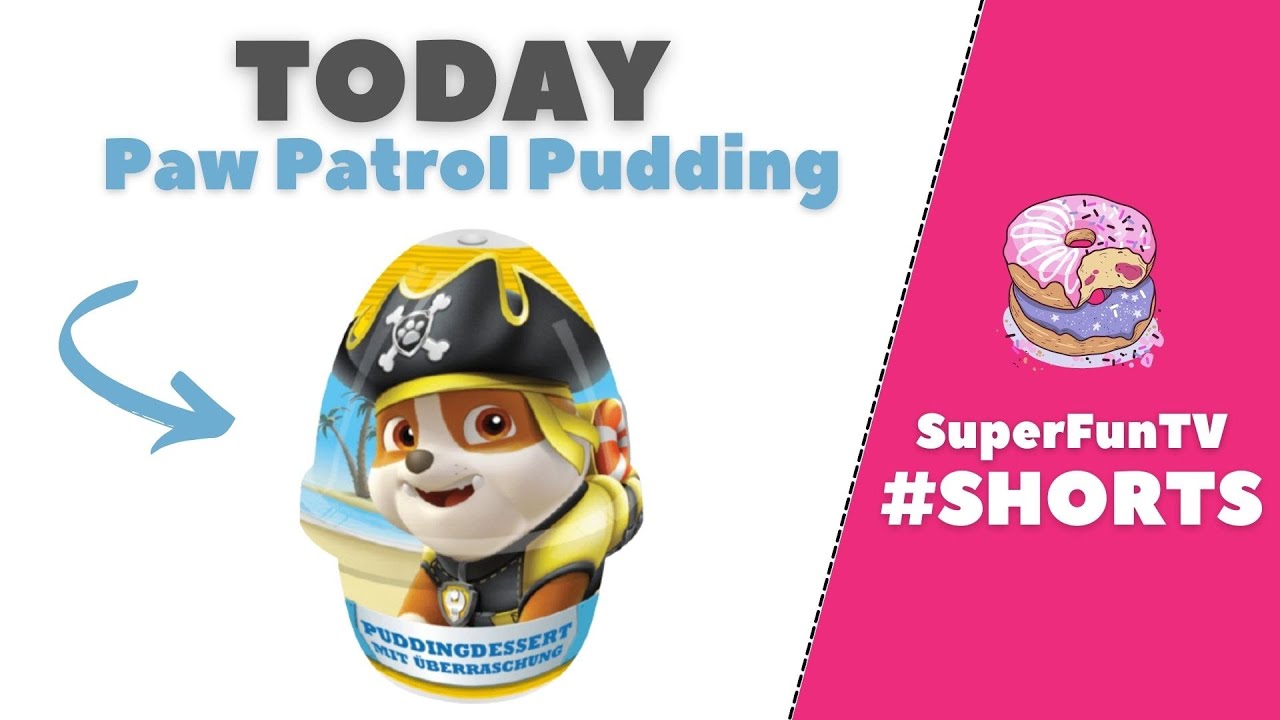 Paw Patrol german Pudding Dessert #Shorts
