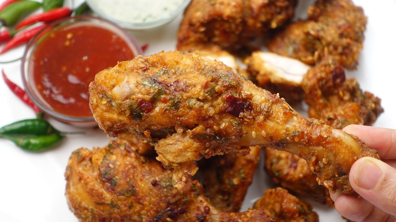 Chicken pakora,Fried Chicken By Recipes of the World