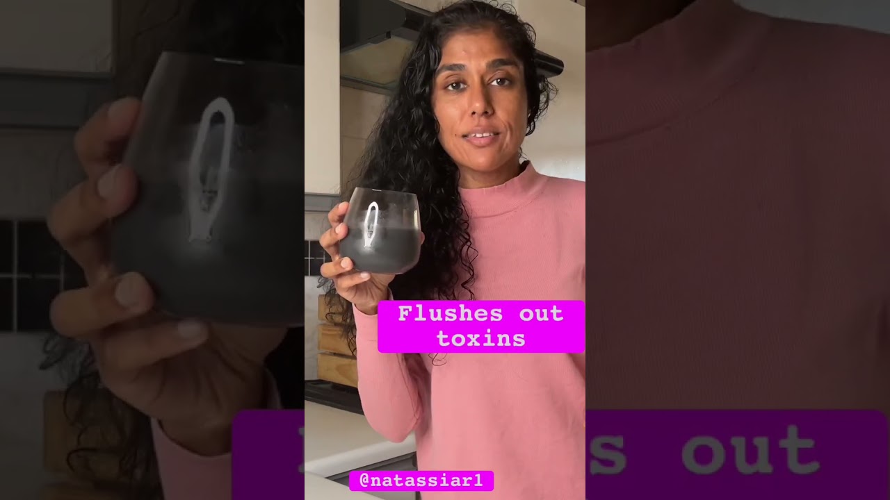 Charcoal Detox Smoothie Recipe and Benefits #charcoaldetox #detoxsmoothie #detox #shorts