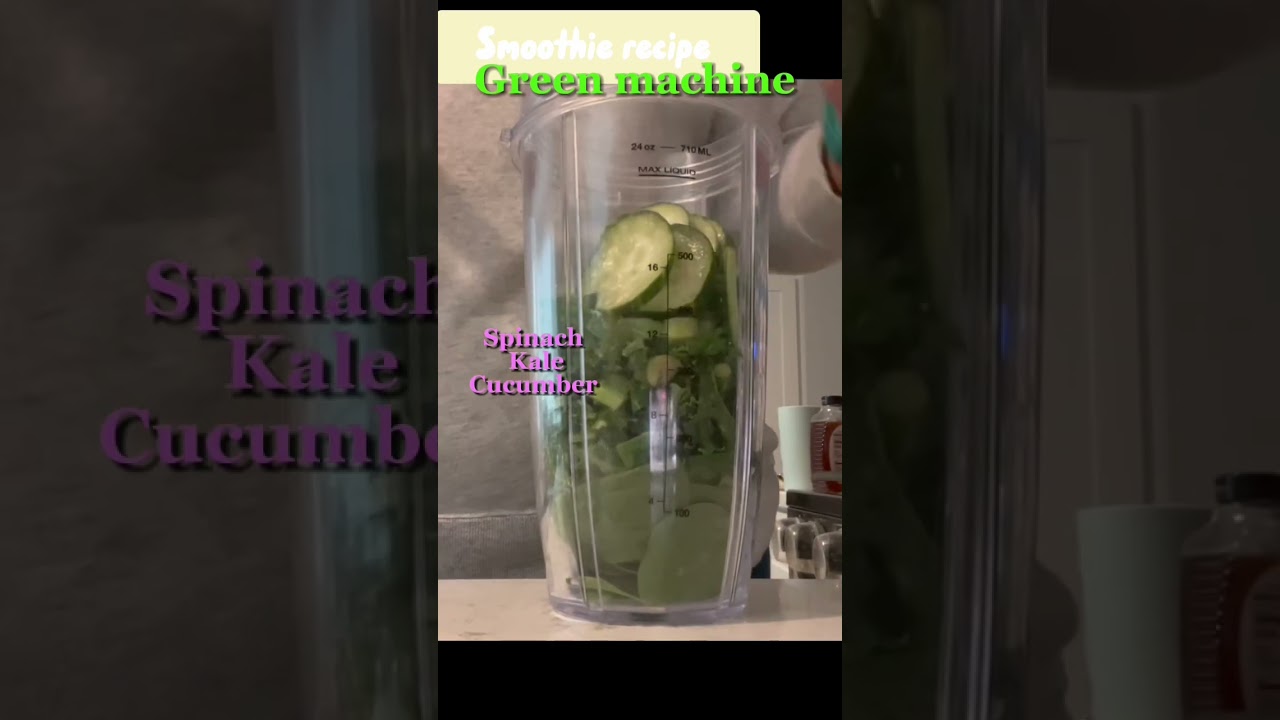 Lose weight with this green machine smoothie recipe