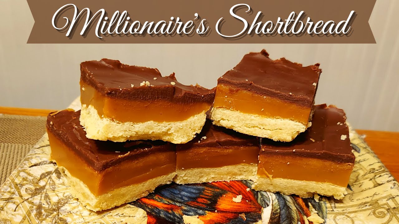Millionaire's Shortbread Recipe | Christmas Cookie Recipes | Holiday Dessert Recipes