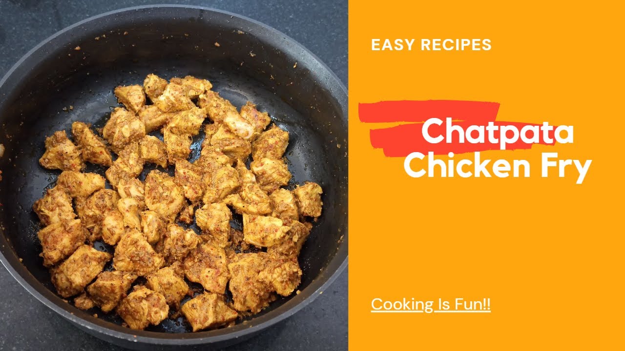 Chatpata Chicken Fry | Easiest Chicken Fry Recipe | Chicken Recipes | Easy Recipes
