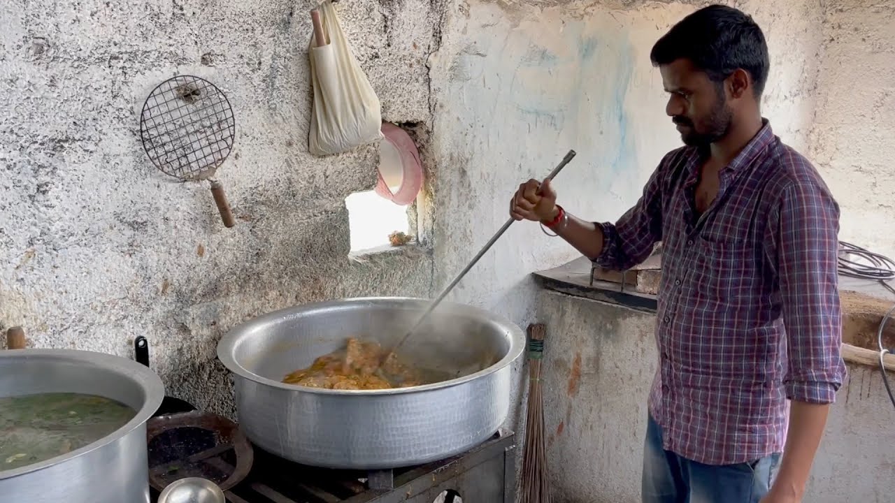 Dhaba Style Chicken Biryani | Street Food