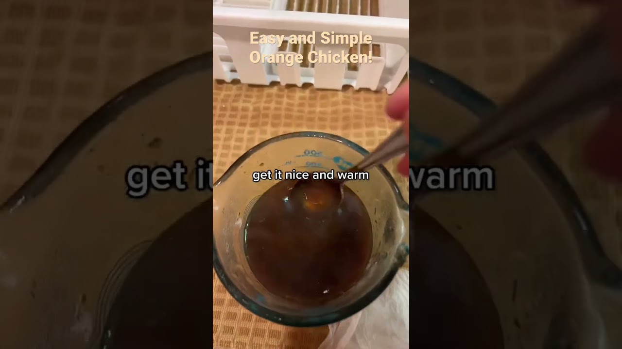 Quick and Easy Orange Chicken! #recipes #airfryer #airfryerrecipes #orangechicken #easydinnerideas