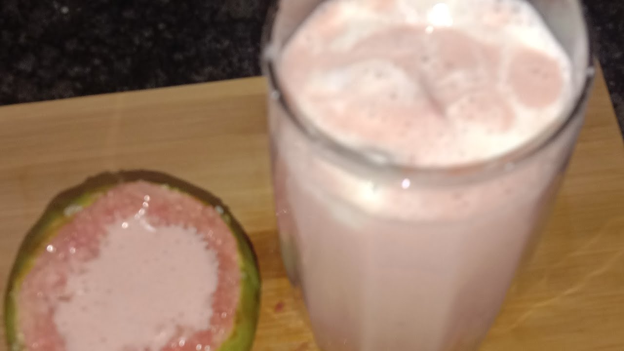 GUAVAMILKSHAKE /INNOVATIVE AMRUDMILKSHAKE/AMRUD SMOOTHIE RECIPE