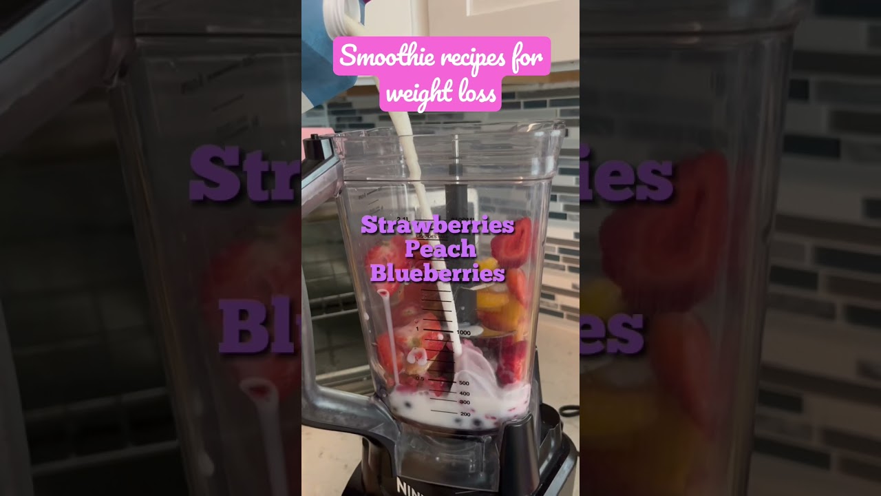 I lost over 100+lbs with these smoothie recipes #smoothie #smoothierecipe #weightlosssmoothies