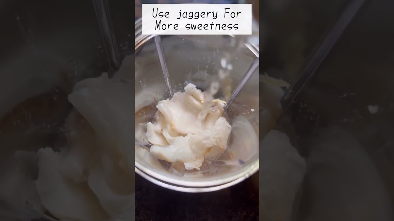 Tender Coconut Healthy #Smoothie Recipe #youtubeshorts #shorts #recipe