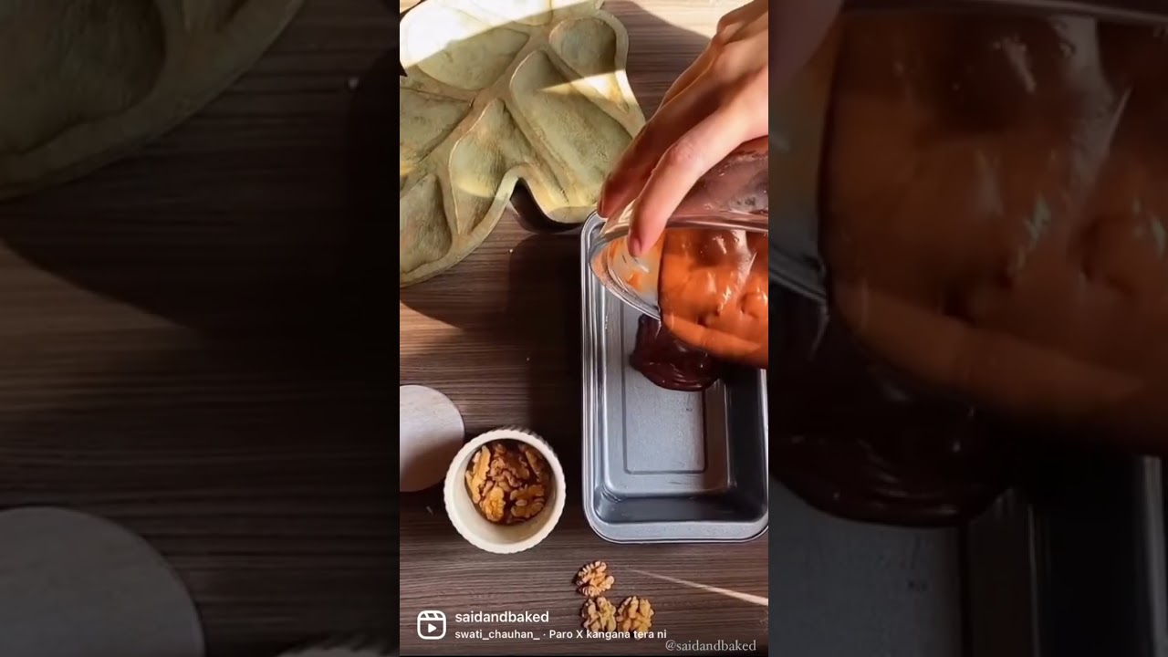 Chocolate walnut cake #chocolate #food #dessert #recipes #love #smallbusiness #valentinesday follow!