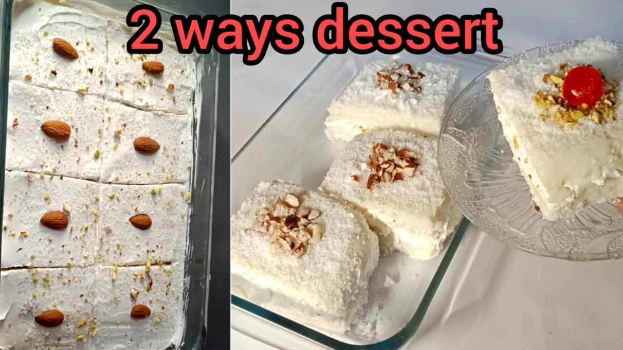 Make this dessert recipe that melts into mouth!