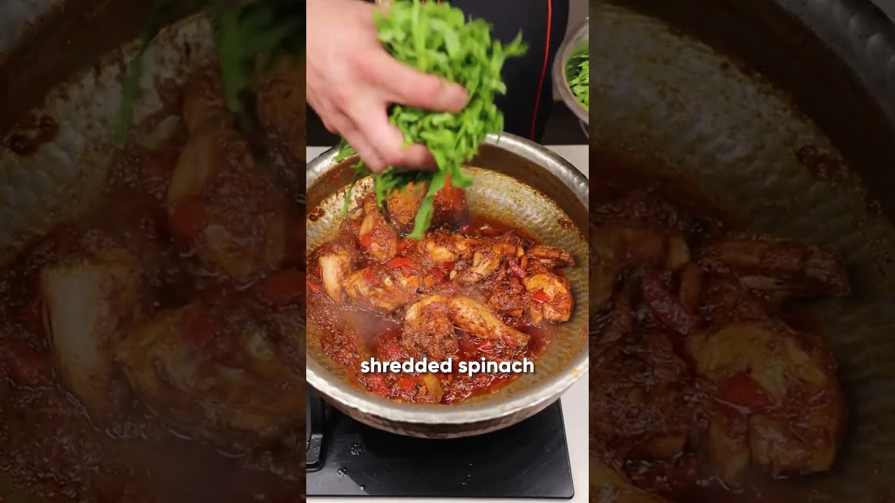 Palak Chicken – Spinach Chicken Curry