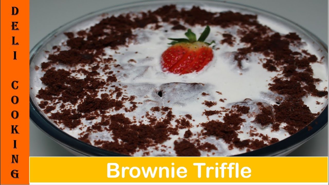 Brownie Trifle Recipe |Easy Sweet/Dessert Recipes |How to Make Brownies Trifle |Best Festive Dessert
