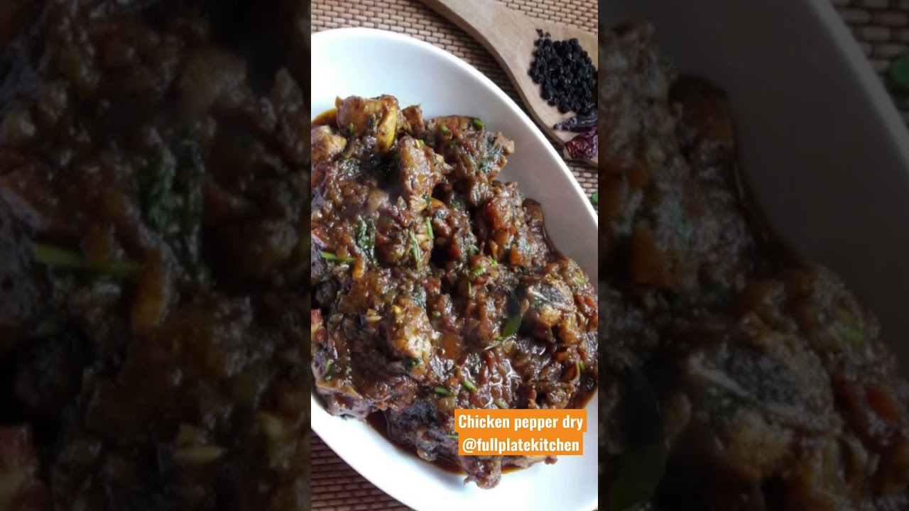 Chicken pepper dry|chicken recipes|@fullplatekitchen1 #chickenrecipe