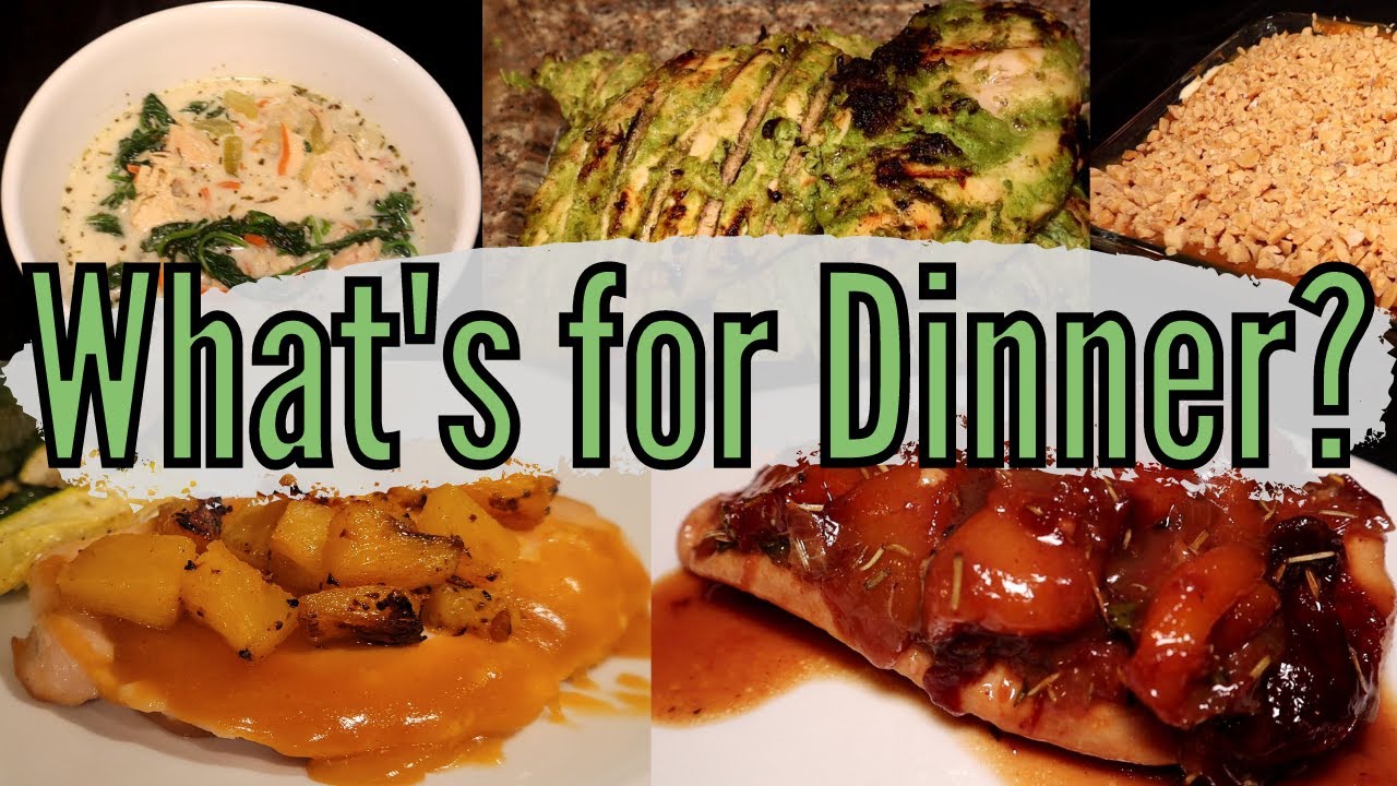 What's For Dinner??? Soup & Chicken Recipes Plus Toffee Carmel Apple Dip