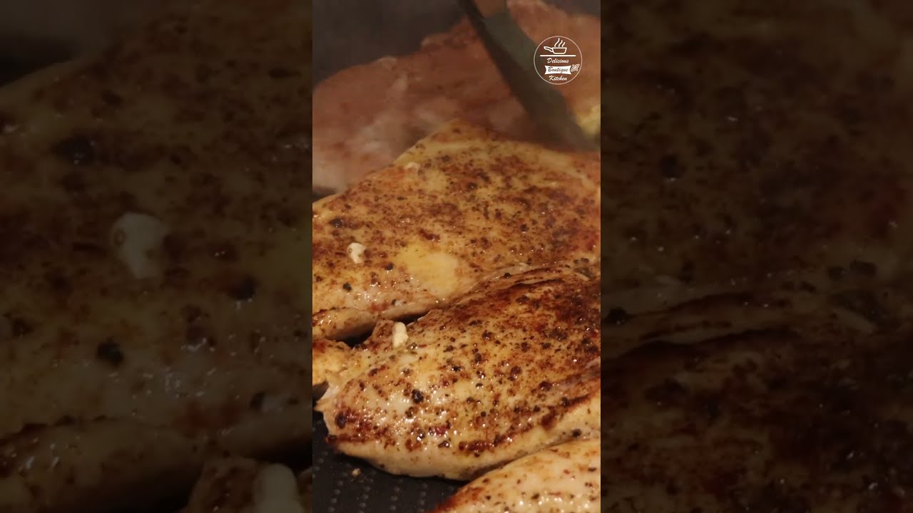 Bechamel Baked Chicken #shorts #chickenrecipes